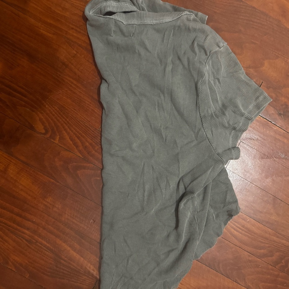 Urban Nation Light Gray Short Sleeve Top - Picture 6 of 7